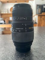 SIGMA DG 70-300mm 1:4-5,6 Objektiv für Nikon Bayern - Breitenberg Vorschau