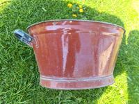 Emaillierte Blechwanne DDR Zinkwanne Sachsen - Kirschau Vorschau