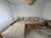 L Couch beige Niedersachsen - Wolfsburg Vorschau