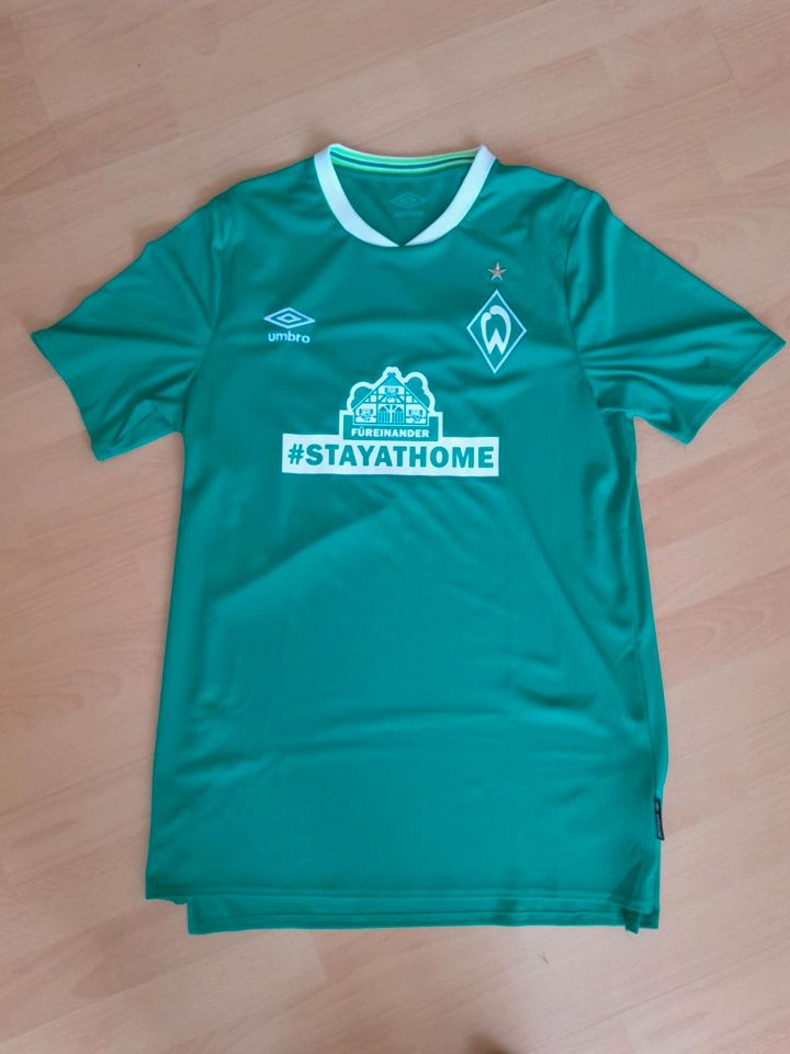 Werder Bremen Trikot Saison 2019/20 #StayAtHome in Bremen