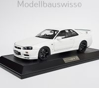 Nissan Skyline GT-R V-spec (BNR34) White 1:18 1/18 1zu18 Baden-Württemberg - Waldshut-Tiengen Vorschau