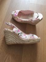 Peeptoe Sandalette Keilabsatz Sachsen - Plauen Vorschau