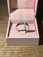 14kt Goldring Diamantring Gelbgold 585 Gold 3 Diamanten Gr 54 Nordrhein-Westfalen - Sankt Augustin Vorschau