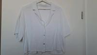 Tolle weiße PULL&BEAR Cropped Bluse Gr. L Bayern - Friedberg Vorschau