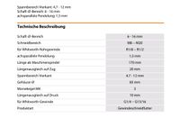 Gewinderutschfutter M8- M20 Fa.Bilz MK 3 Rheinland-Pfalz - Hausen (Wied) Vorschau