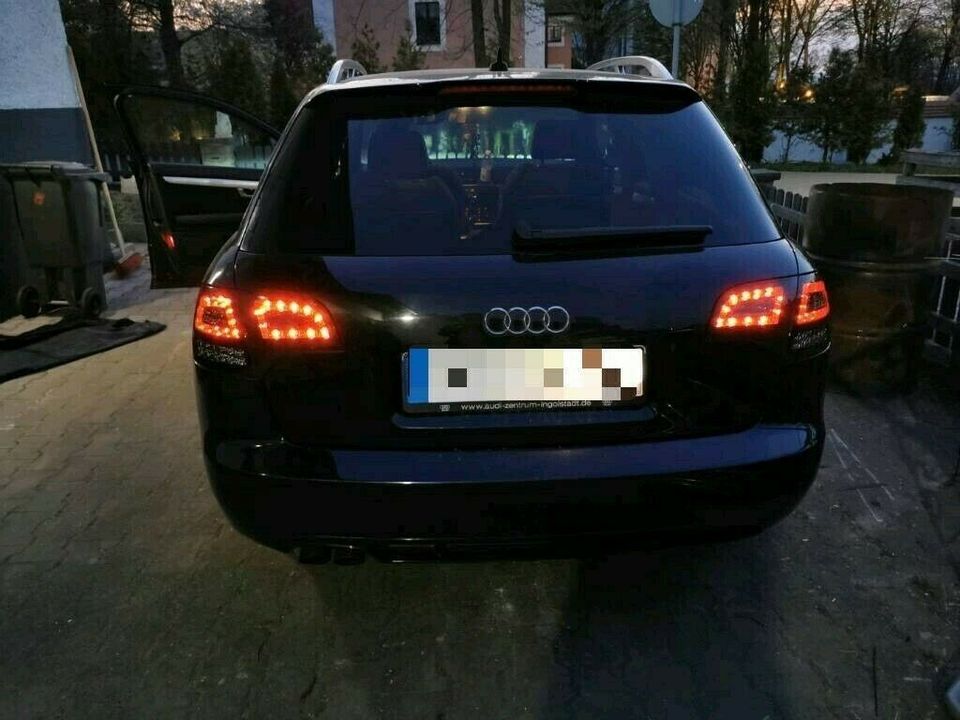 Led Rückleuchten schwarz smoke für Audi A4 B7 Avant Bj 2004 - 08 in Calden