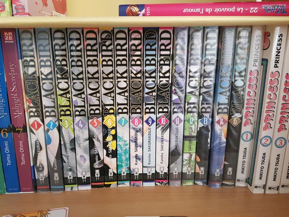 Manga Sammlung Black Bird  Midnight Secretary Tomu Ohmi in Göhrde