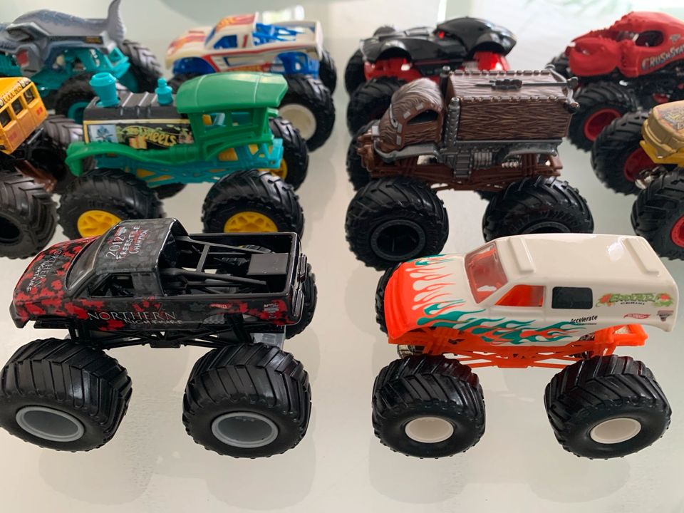 Original Hot Wheels Monster Trucks 1:64 Monster Jam in Hünxe