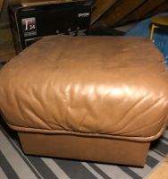 Pouf  Polsterhocker  Leder 60 cm Thüringen - Roßdorf Vorschau