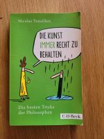 Die Kunst, immer Recht zu behalten Nordrhein-Westfalen - Gummersbach Vorschau