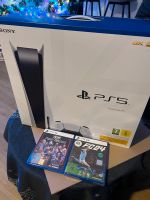 PlayStation 5 Disc Edition + 3 Spiele -EA Sports FC24 - Neu & OVP Wandsbek - Hamburg Bramfeld Vorschau