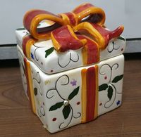 Deko Weihnachts-Geschenk / Geschenk-Verpackung / Kästchen / Box Nordrhein-Westfalen - Velbert Vorschau