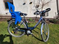 Damenfahrrad PEGASUS 26 Zoll mit Kindersitz Sachsen - Limbach-Oberfrohna Vorschau