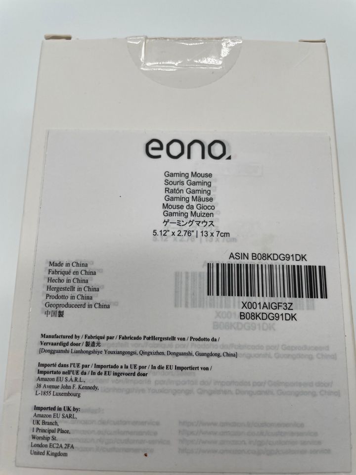 Eono Gaming Maus in Lübeck