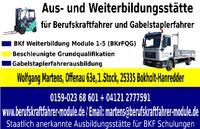 Gabelstaplerfahrer Ausbildung zum Staplerfahrer Schleswig-Holstein - Bokholt-Hanredder Vorschau