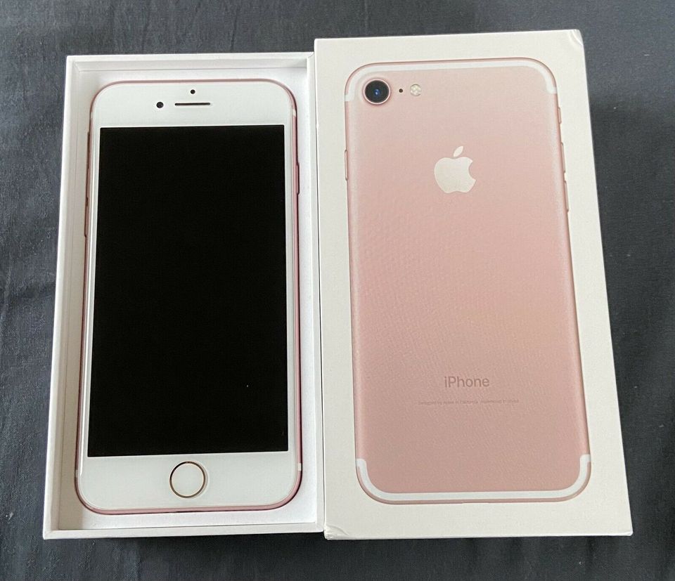 iPhone 7, 128 GB, roségold, guter Zustand in Spenge