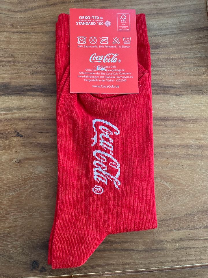 McDonalds Coca-Cola Socken in Voerde (Niederrhein)