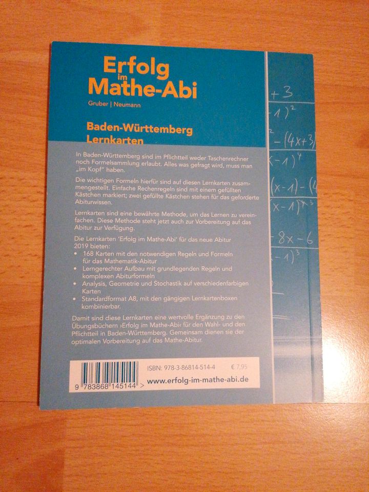 Lernkarten Übungsheft Abitur Mathe in Köln