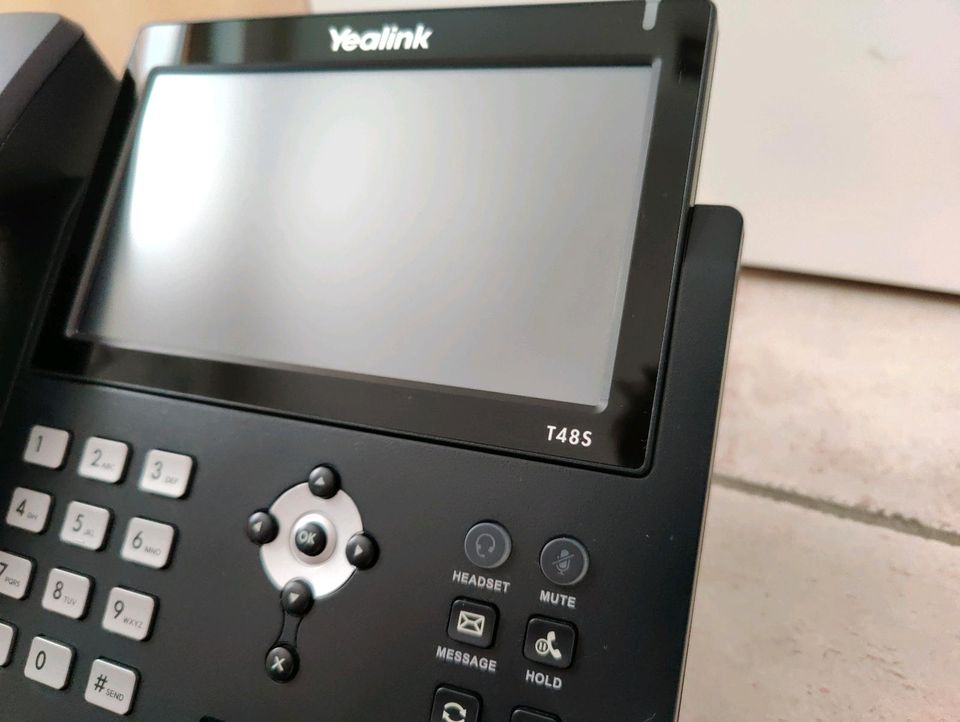 Yealink T48S HD-Voice IP Telefon mit Farbtouchscreen in Ötisheim