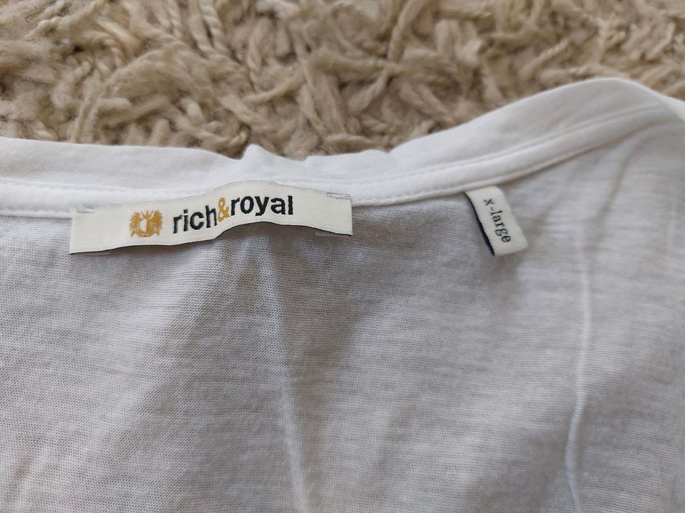 *RICH & ROYAL*Shirt*Bluse*Top*weiß*Gr. 38-40*M-L* in Balingen