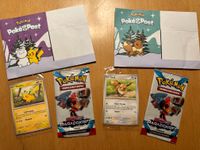 Pokepost Pikachu + Evoli Promokarten Poké-Post Sammelkarten – neu Bayern - Neufahrn Vorschau