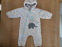 Baby-Overall grau mit Sternen & Elefanten (Größe 68) Nordrhein-Westfalen - Kerpen Vorschau