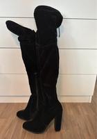 Overknee Stiefel aus Samt von Buffalo NEU Bayern - Neustadt an der Aisch Vorschau