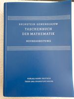 Buch Bronstein Taschenbuch der Mathematik 1979 Stuttgart - Bad Cannstatt Vorschau