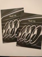 Auto Prospekte Set 2x Audi V8 1990 im Paket Niedersachsen - Weyhe Vorschau