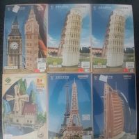 3-D Puzzle *NEU*OVP* Big Ben-Turm Pisa-Eiffelturm-Dubai-Mühle Nordrhein-Westfalen - Niederzier Vorschau