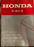 Honda Aufsitzmäher/Traktor/Original Honda Handbuch Rheinland-Pfalz - Trassem Vorschau