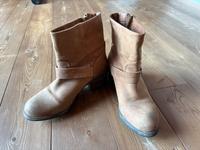 Stiefeletten Cox hellbraun Gr.38 Leder Bayern - Kemnath Vorschau