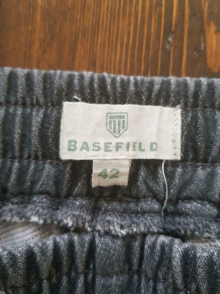 Basefield 40 42 44 Hose Strech Damen Jeggings Jeans Grau XL Gummi in Rotenburg