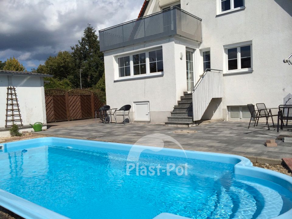 Gfk Schwimmbecken 6,00x3,00x1,5 Pool, Gfk Pool, Set mit TÜV in Görlitz