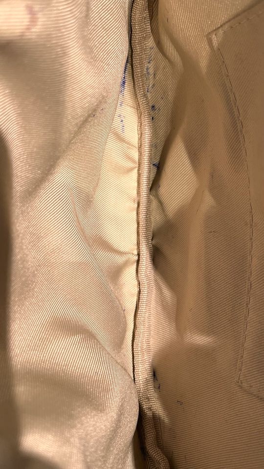 genuine leather borse in pelle Umhängetasche Echtleder - beige in Frechen