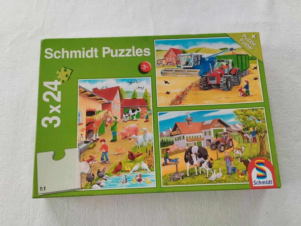 3er Puzzle "Bauernhof" in Borchen