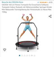 Indoortrampolin Trampolin bis 150 kg Fitness neu! Nordrhein-Westfalen - Hiddenhausen Vorschau