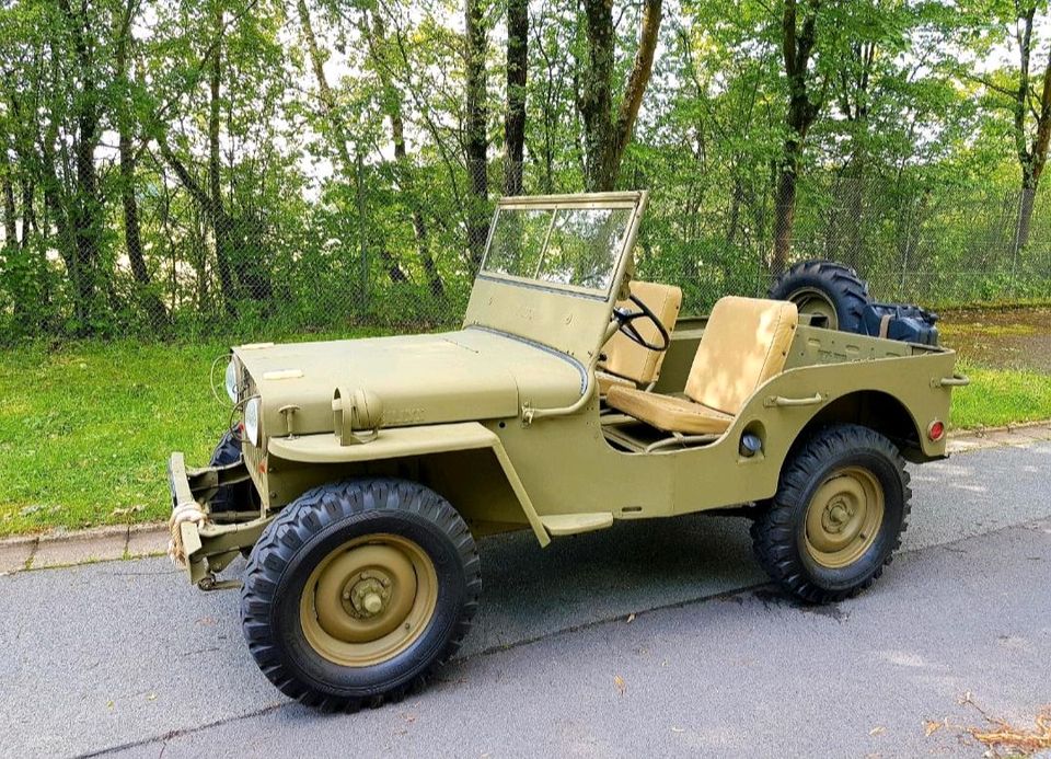 Willys Jeep CJ2A in Erbendorf