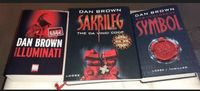 3 Bücher/ Thriller von Dan Brown SAKRILEG, Niedersachsen - Apen Vorschau