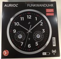 analoge Funkwanduhr mit Thermo-und Hygrometer, schw / silber, neu Berlin - Rudow Vorschau