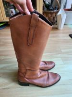 Leder Stiefel braun hochwertig 38 tamaris Bayern - Augsburg Vorschau