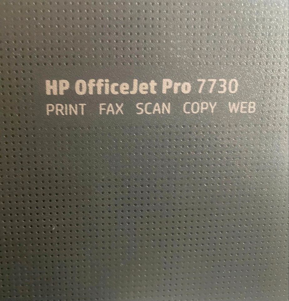 Drucker HP offline Jet Pro 7730 in Bayreuth