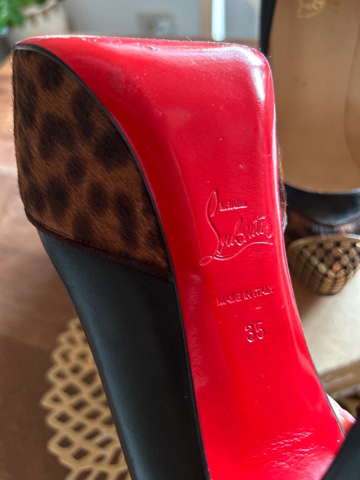 Christian Louboutin Maggie 140 Leopard €995 in München