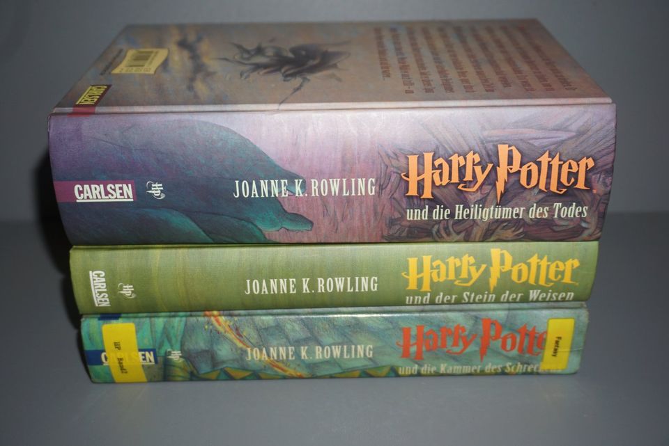 3 x  Harry Potter Bücher gebundene Ausgaben J.K. Rowling in Berlin