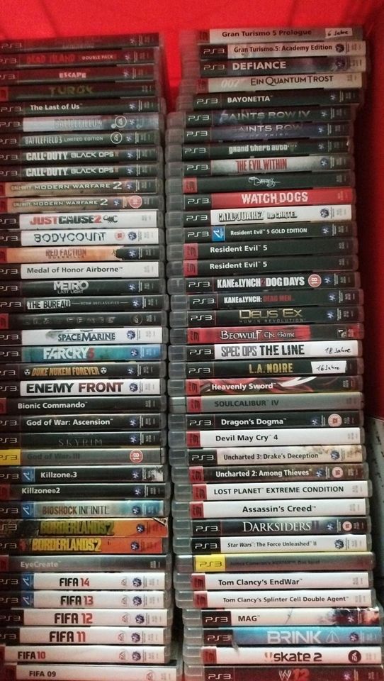 99x Ps3 Spiele Sammlung in Dortmund