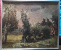 Gemälde, Richard Gessner, Landschaft am Niederrhein, signiert Östliche Vorstadt - Peterswerder Vorschau