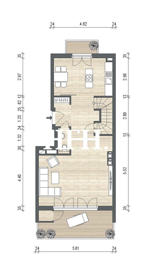 Traumhafte Maisonettewohnung am Von-Eicken-Park in Hamburg