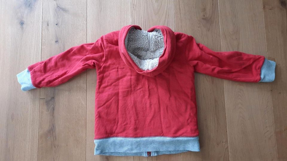 Mini Boden Kapuzenjacke mit Kuschelfutter, Gr. 4-5 Jahre/110 in Koblenz