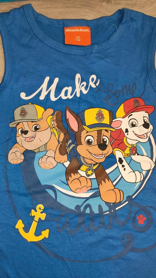 T-Shirts ♦️ Paw Patrol ,Cars Mc Queen / Kurzarmshirt Gr 122/128 in Berlin