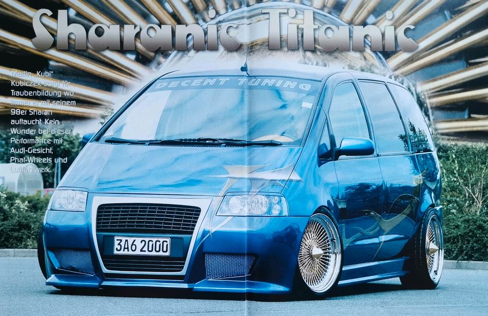 VW Sharan Tuning Berichte projektzwo ABT VR6 JE Zender 2,0 TDI GL in Hanau